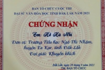 Lan toả tình yêu sách từ cuộc thi Đại sứ Văn hoá đọc năm 2021