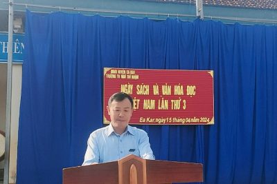 HƯỞNG ỨNG NGÀY SÁCH VÀ VĂN HOÁ ĐỌC VIỆT NAM LẦN THỨ 3 NĂM 2024